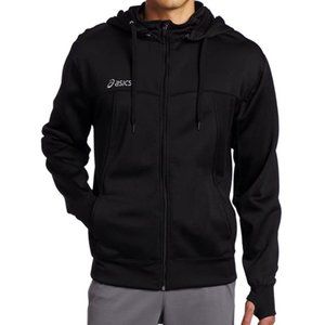 Asics Men's Poly Tech Zip Hoodie Sweatshirt